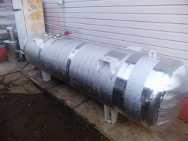 Монтаж газгольдера 2200 л в Дедовске для частного дома