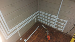 Монтаж газгольдера, котла Baxi и отопления в Дедовске